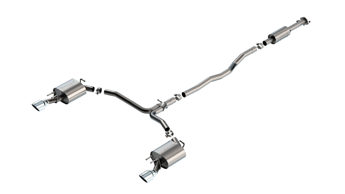 Borla 140967 Cat-Back Exhaust System S-Type for 2020-2024 Toyota Camry TRD (3.5L V6)