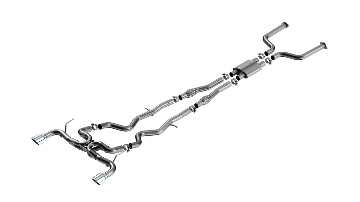 Borla 140978 Cat-Back Exhaust System ATAK for 2016-2024 Infiniti Q50 (3.0L V6 Twin Turbo)