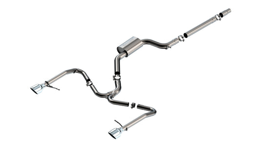 Borla 141033 Cat-Back Exhaust System S-Type for 2022-2026 Volkswagen Jetta GLI
