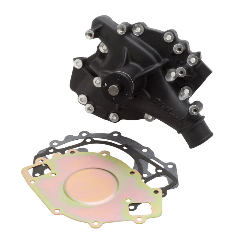 Edelbrock 88663 Water Pump High Performance Ford 1970-1992 429/460 CI V8 Standard Length Black