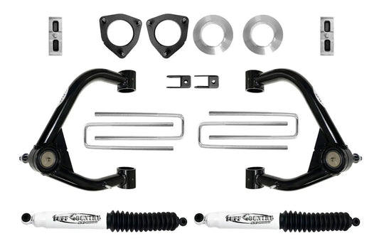 Tuff Country 14199KN 4in Lift Kit with Upper Arms SX8000 for 2019-2023 Chevrolet Silverado 1500 4WD