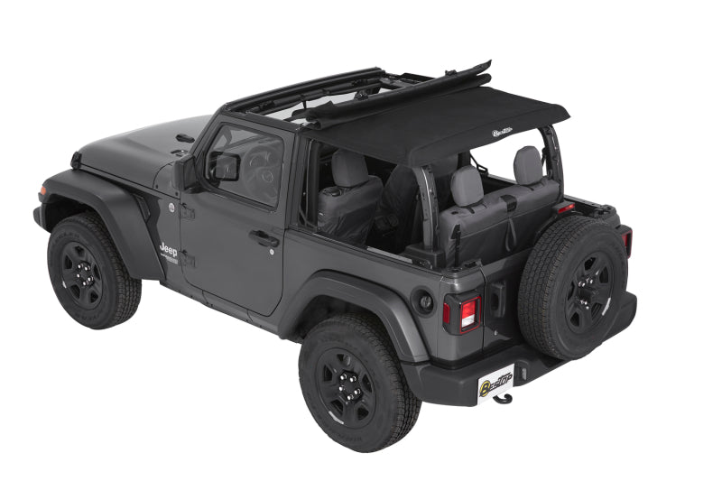 Bestop 18-26 for Jeep Wrangler JL 2-Door Trektop (Premium Black Twill)