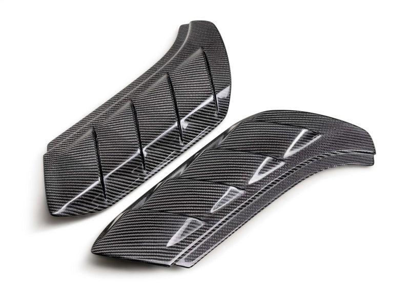 Ford Racing for 2022-2024 Bronco Raptor 2x2 Twill Carbon Fiber Fender Vent Set- Gloss