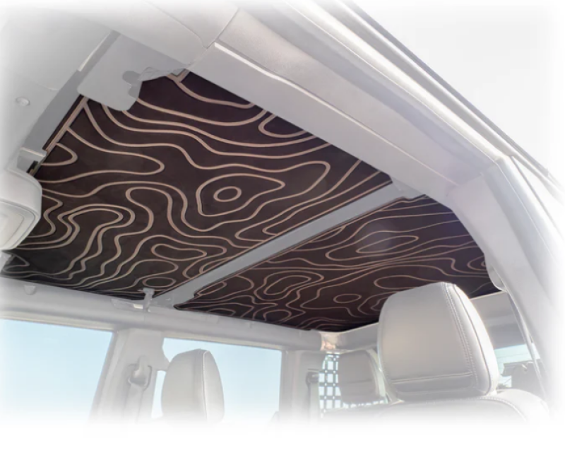 Turn Offroad HTBR-HL01 for 2021+ Ford Bronco TR10 Hardtop Foam Headliner Black