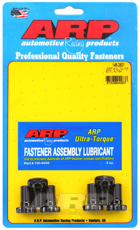ARP 146-2801 for Jeep 4.0L Inline 6 Flywheel Bolt Kit