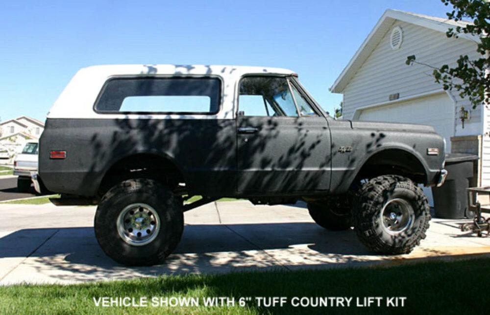 Tuff Country 14610KN 4in Lift Kit EZ-Ride SX8000 for 1969-1972 Chevrolet Blazer 4WD