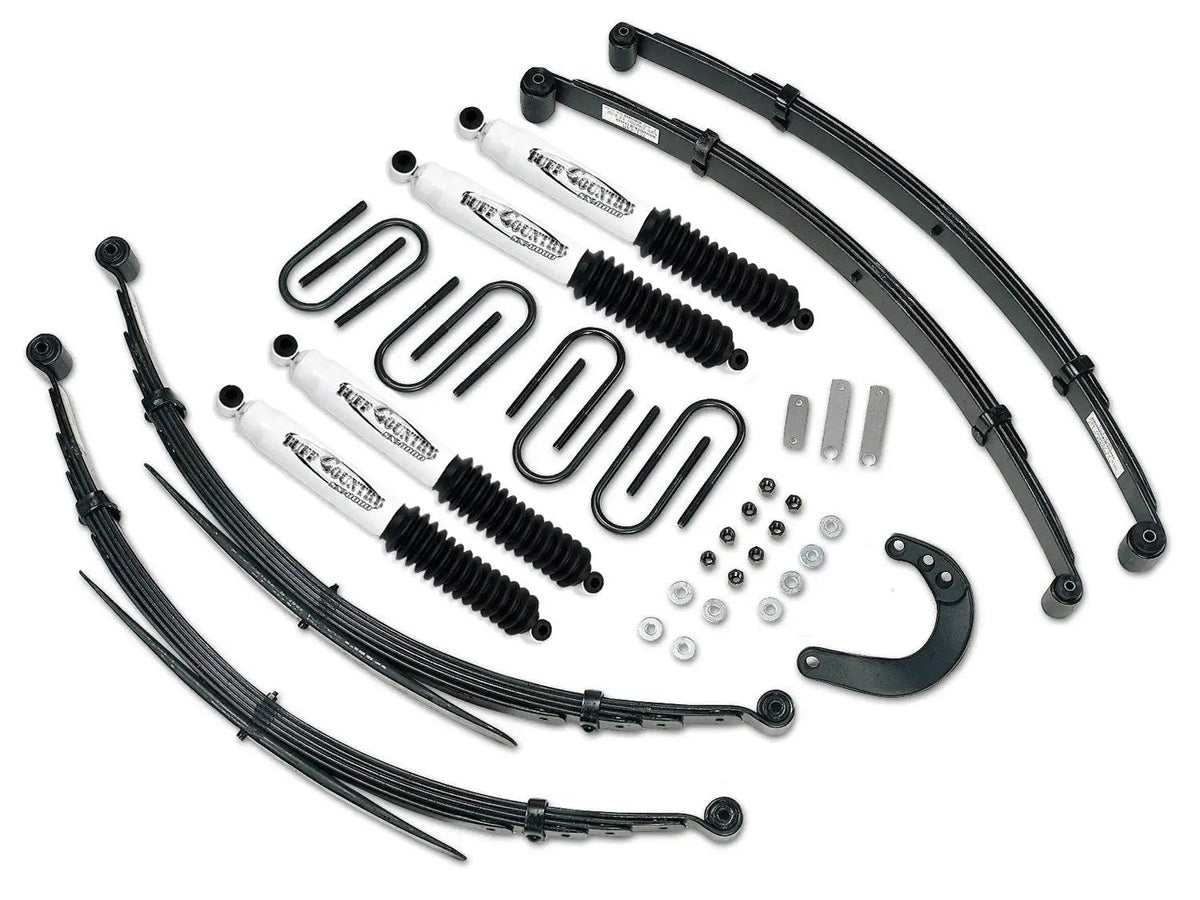 Tuff Country 14612KN 4in Lift Kit (with 52in Rear Springs) SX8000 for 1969-1972 Chevrolet Blazer 4WD