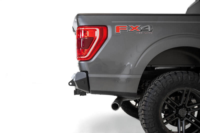 Addictive Desert Designs for 2021 Ford F-150 Stealth Fighter Rear Bumper w/ Back up Sensors