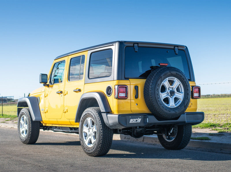 Borla 140828 Cat-Back Exhaust System Touring for 2018-2026 Jeep Wrangler (3.6L V6)