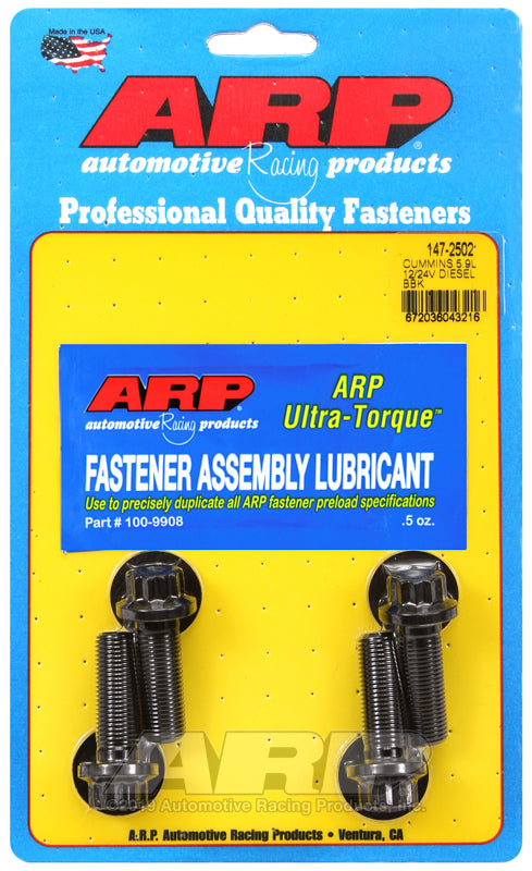 ARP 147-2502 for Dodge Cummins 5.97L 12V/24V Balancer Bolt Kit