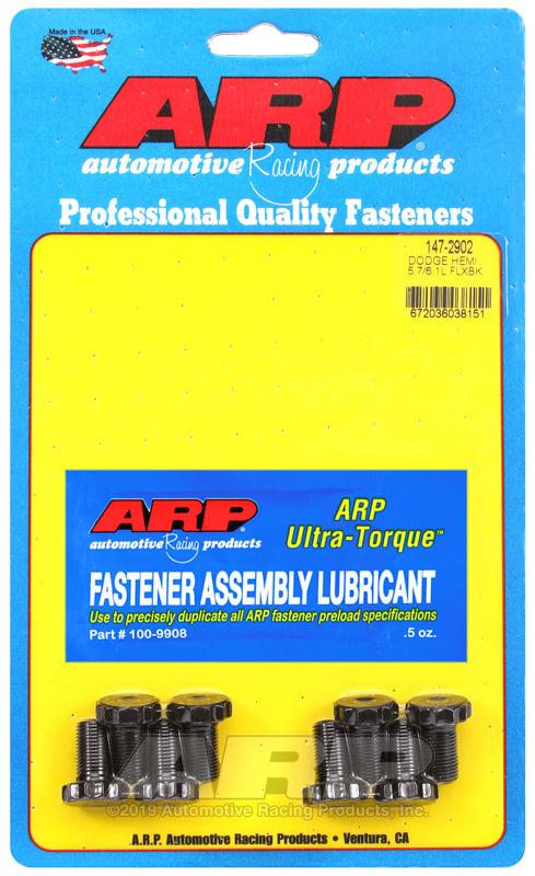 ARP 147-2902 for Dodge Hemi 5.7/6.1L Flexplate Bolt Kit