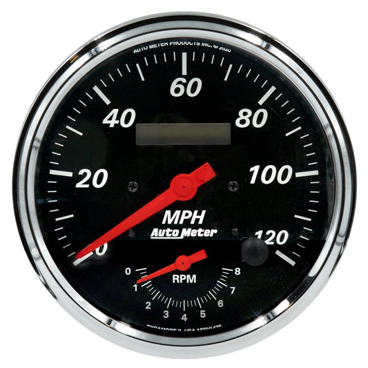 AutoMeter 1470 Designer Black Tachometer/Speedometer 5in - 120mph & 8k RPM