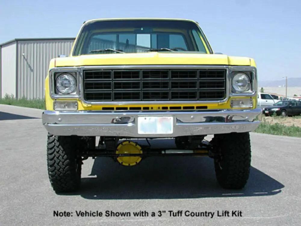 Tuff Country 14720K 4in Lift Kit EZ-Ride No Shocks for 1973-1987 GMC Truck 3/4 Ton 4WD