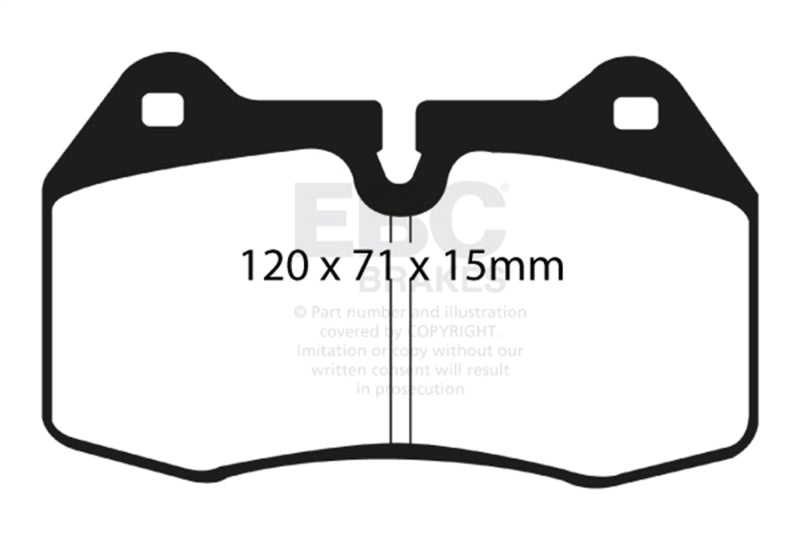 EBC 03-04 Infiniti G35 3.5 (Manual) (Brembo) Bluestuff Front Brake Pads DP51644NDX