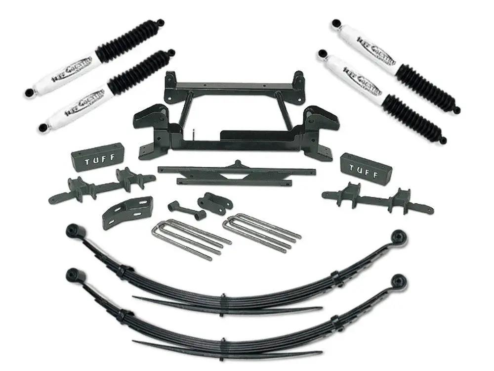 Tuff Country 14812KN 4in Lift Kit with Rear Leaf Springs SX8000 for 1988-1998 Chevrolet K1500 4WD