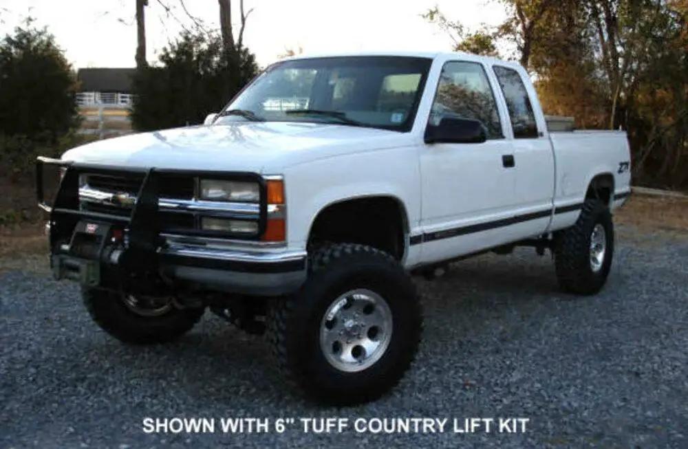 Tuff Country 14812KN 4in Lift Kit with Rear Leaf Springs SX8000 for 1988-1998 Chevrolet K1500 4WD