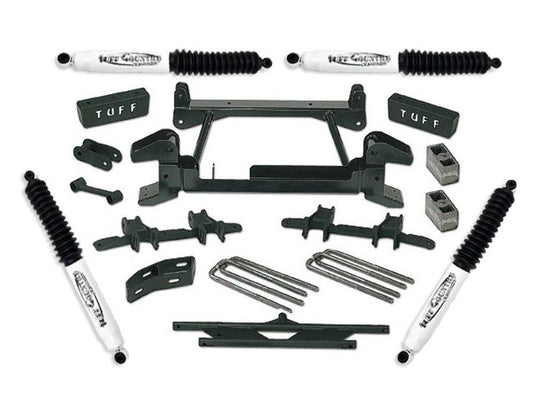 Tuff Country 14813 4in Lift Kit No Shocks for 1988-1998 Chevrolet Truck K1500 4WD