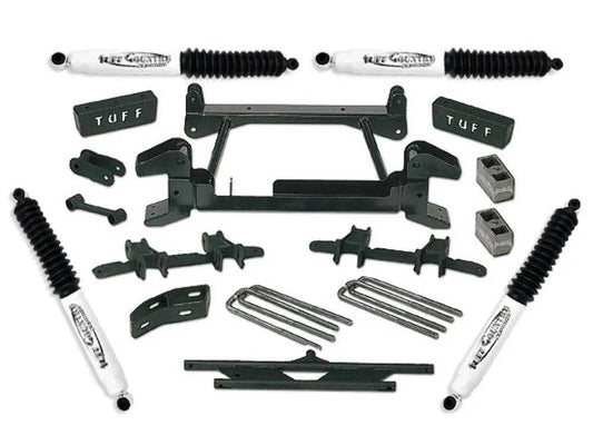 Tuff Country 14823 4in Lift Kit No Shocks for 1988-1997 Chevrolet K2500/3500 8-Lug