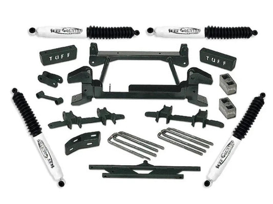 Tuff Country 14843 4in Lift Kit No Shocks for 1994-1998 Chevrolet Tahoe 1500 4-Door 4WD