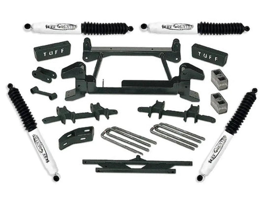 Tuff Country 14854 4in Lift Kit No Shocks for 1992-1998 Suburban 2500 8-Lug