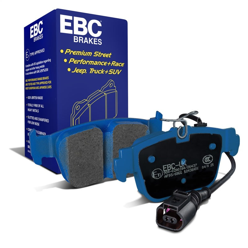 EBC 2022+ Volkswagen GTI/Golf R 2.0T (MK8) Bluestuff Rear Brake Pads DP52438NDX