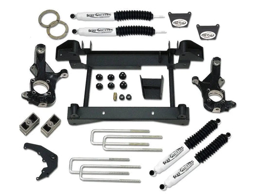 Tuff Country 14958 4in Lift Kit (1-Piece Sub Frame) No Shocks for 2001-2006 Silverado 1500HD 4WD