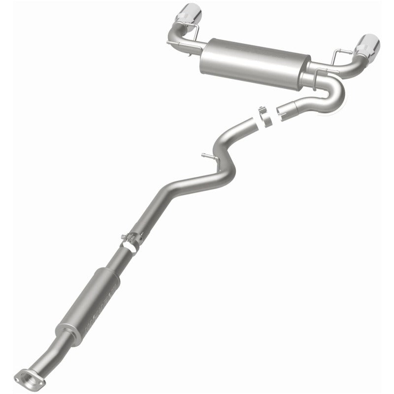 MagnaFlow 15157 13 Scion FR-S / 13 Subaru BRZ Dual Split Rear Exit Stainless Cat Back Performance Exhaust - #15157
