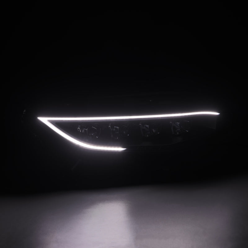 AlphaRex 880492 16-21 Honda Civic NOVA-Series LED Projector Headlights Alpha-Black w/Activation Light & Sequential.Signal / Switchback DRL