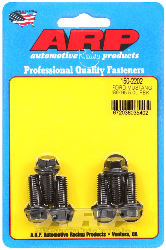 ARP 150-2202 for 86-95 Ford Mustang Pressure Plate Bolt Kit