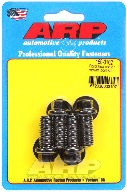 ARP 150-3102 for Ford Hex Motor Mount Bolt Kit