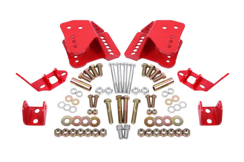 BMR 1978-1987 G-Body Rear Coilover Conversion Kit - Red