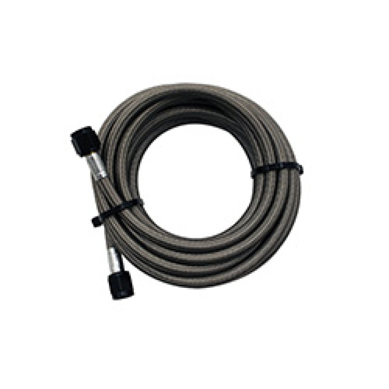 Snow Performance SNO-820-BRD 20ft Braided Stainless Line (4AN)
