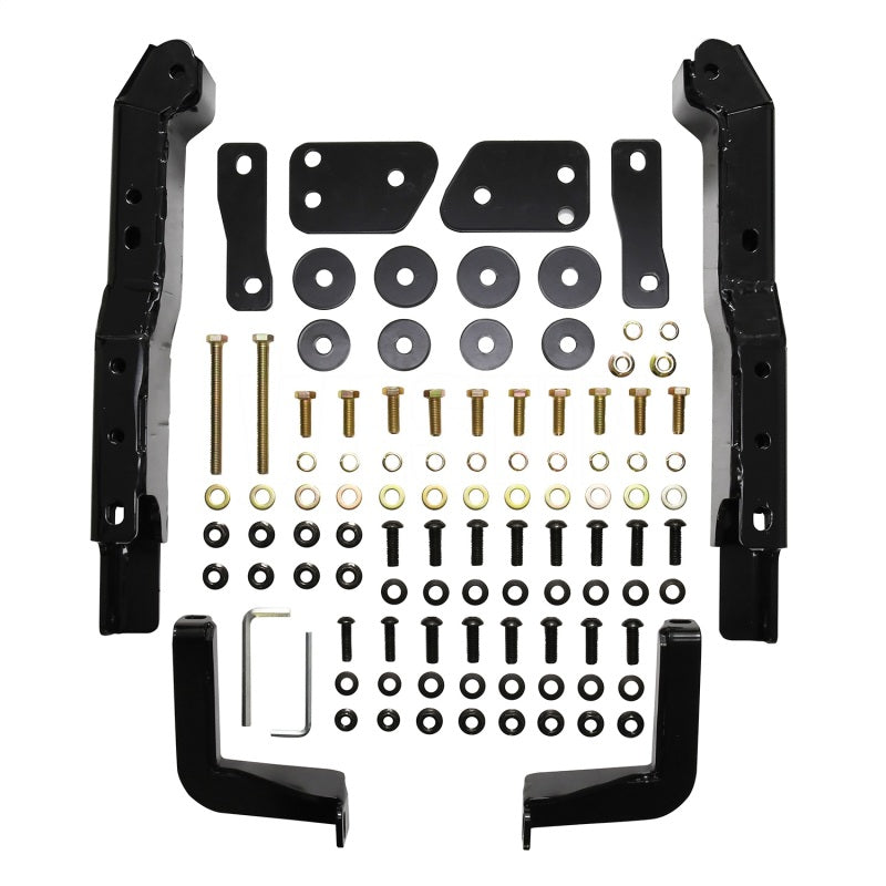 Westin 57-94045A HDX Winch Mount Grille Guard for 2022-2023 Chevrolet Suburban/Tahoe Black