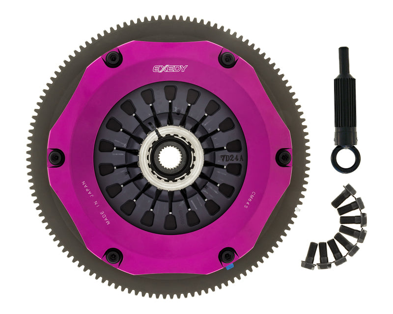 Exedy for 04-17 Subaru WRX STI EJ255/EJ257 2.5L Twin-Organic Clutch Kit