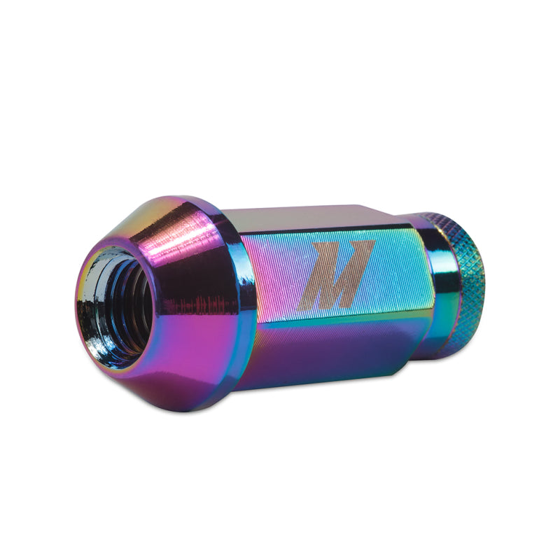 Mishimoto Aluminum Locking Lug Nuts M12x1.5 20pc Set Neo Chrome - #MMLG-15-20LNC