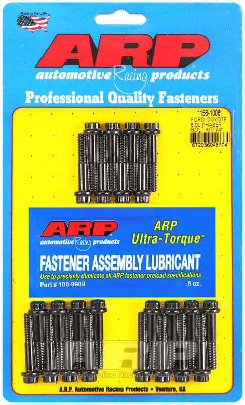 ARP 156-1006 for Ford Coyote 5.0L Cam Drive Bolt Kit