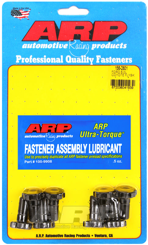 ARP 156-2801 for Ford Coyote 5.0L Flywheel Bolt Kit