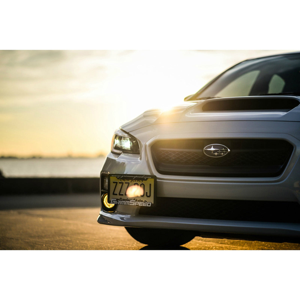 GrimmSpeed GRM094063 for 2015 Subaru WRX/STI License Plate Relocation Kit