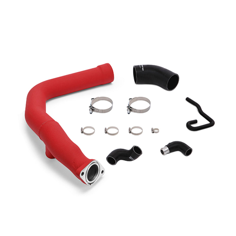Mishimoto 2015 Subaru WRX Charge Pipe Kit - Wrinkle Red - #MMICP-WRX-15WRD