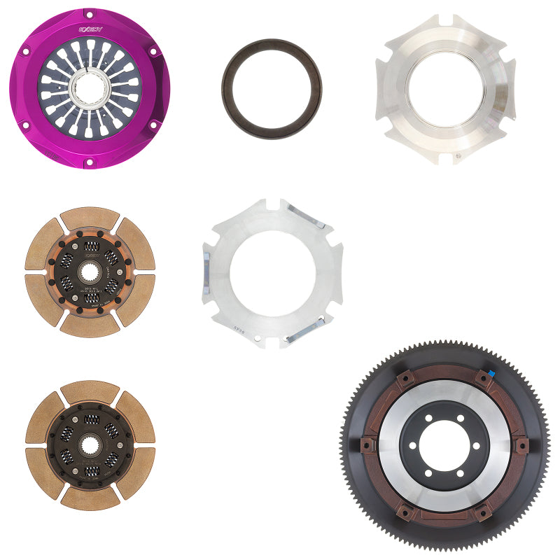 Exedy for 1993-1995 Mazda RX-7 R2 Hyper Twin Cerametallic Clutch