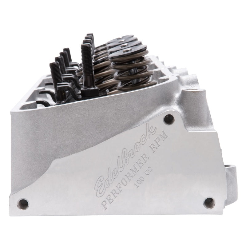 Edelbrock 60439 Cylinder Head BBC Performer RPM Oval Port 100cc Complete Single with Springs