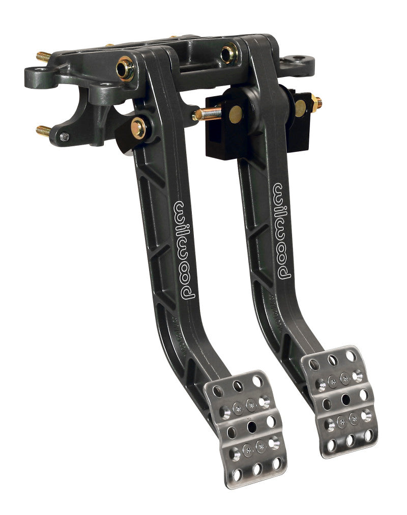 Wilwood Adjustable Dual Pedal - Brake / Clutch - Fwd. Swing Mount - 6.25:1 - #340-11295