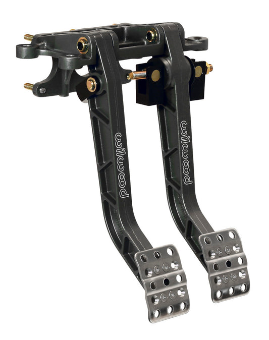 Wilwood Adjustable Dual Pedal - Brake / Clutch - Fwd. Swing Mount - 6.25:1 - #340-11295