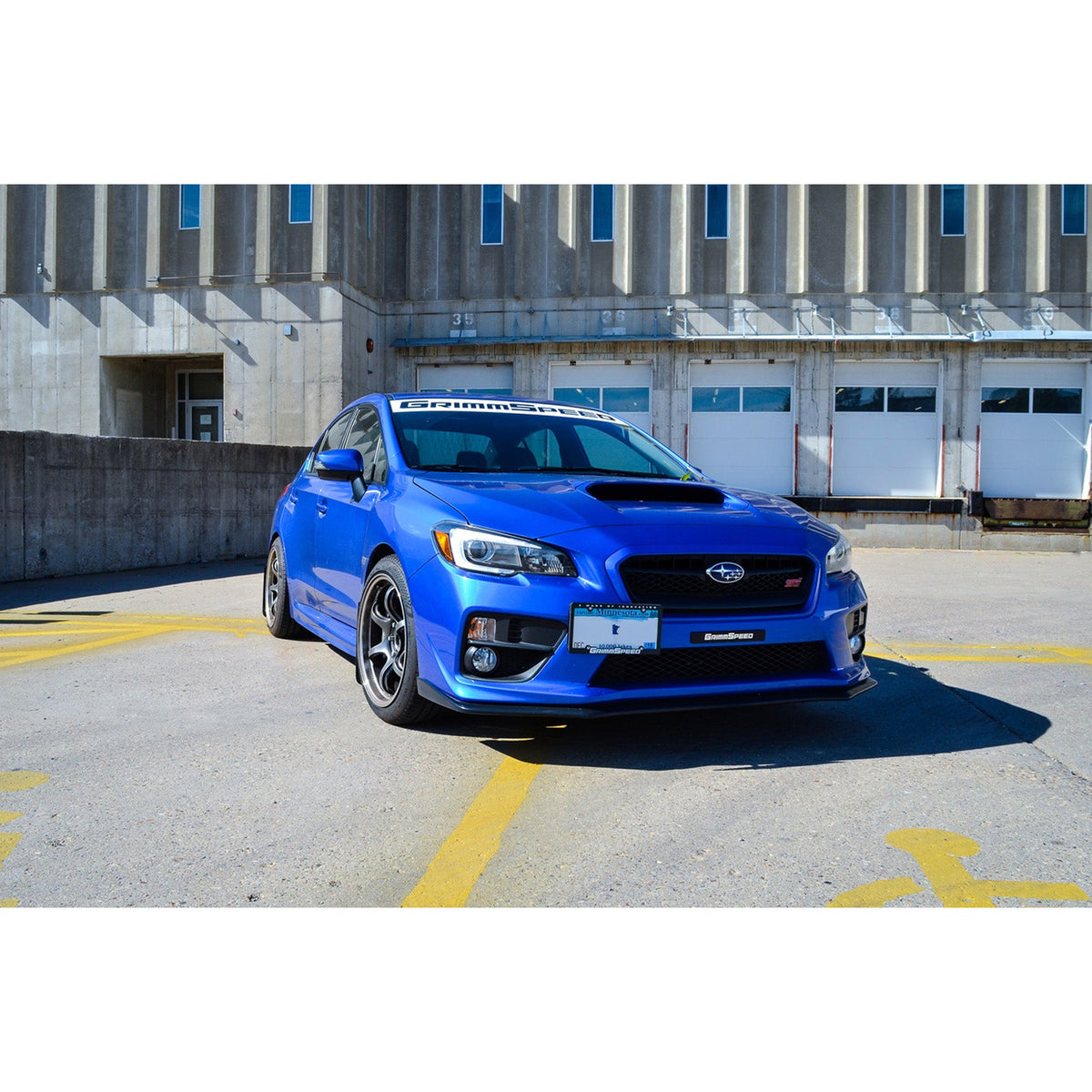 GrimmSpeed GRM094067 for 2015+ Subaru Impreza/WRX/STi License Plate Delete Plate