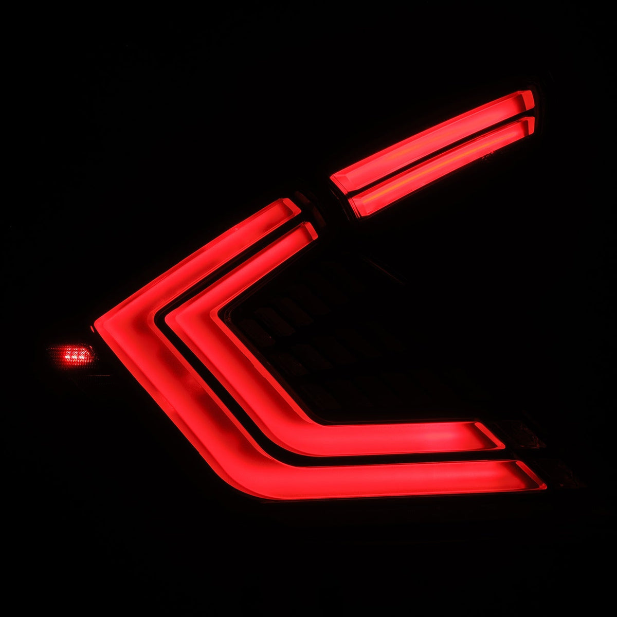 AlphaRex 676010 16-21 Honda Civic Hatchback / Type-R FK8 Nova-Series LED Tail Lights - Black Smoke