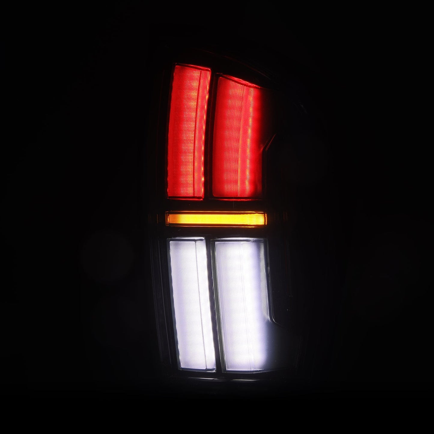 AlphaRex 680082 16-23 Toyota Tacoma/Tundra NOVA-Series Prismatic LED Tail Lights Black