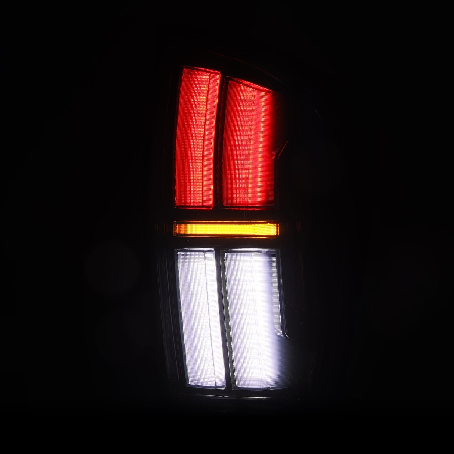 AlphaRex 680082 16-23 Toyota Tacoma/Tundra NOVA-Series Prismatic LED Tail Lights Black