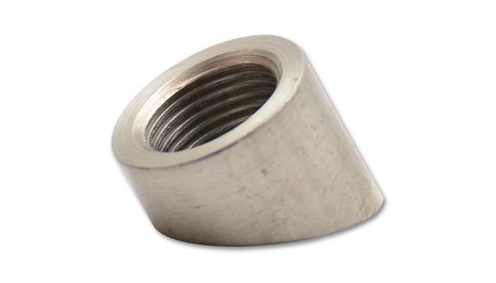Vibrant 30 Degree Angled Oxygen Sensor Weld Bungs T304 SS M18 x 1.5 Thread