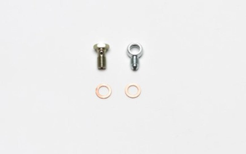 Wilwood Fitting Kit -3 Male w/ 3/8-24 Banjo Bolt (For Banjo Outlet Master Cylinders) - #220-13674