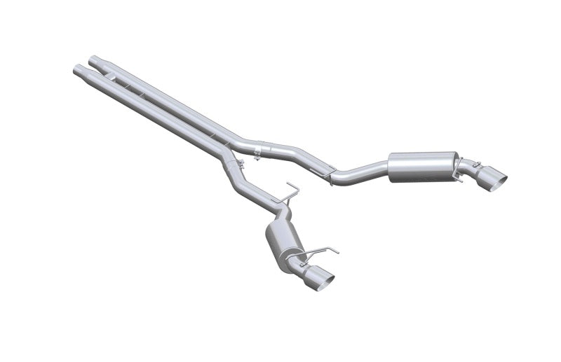 MBRP S7277409 Cat-Back Exhaust System - 2015-2017 Ford Mustang GT 5.0L (Street) | T409 Stainless